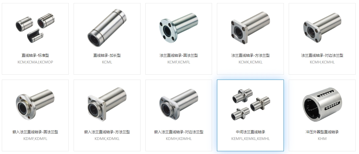 直線(xiàn)軸承選型要考慮哪些